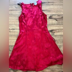 Vintage red skater dress